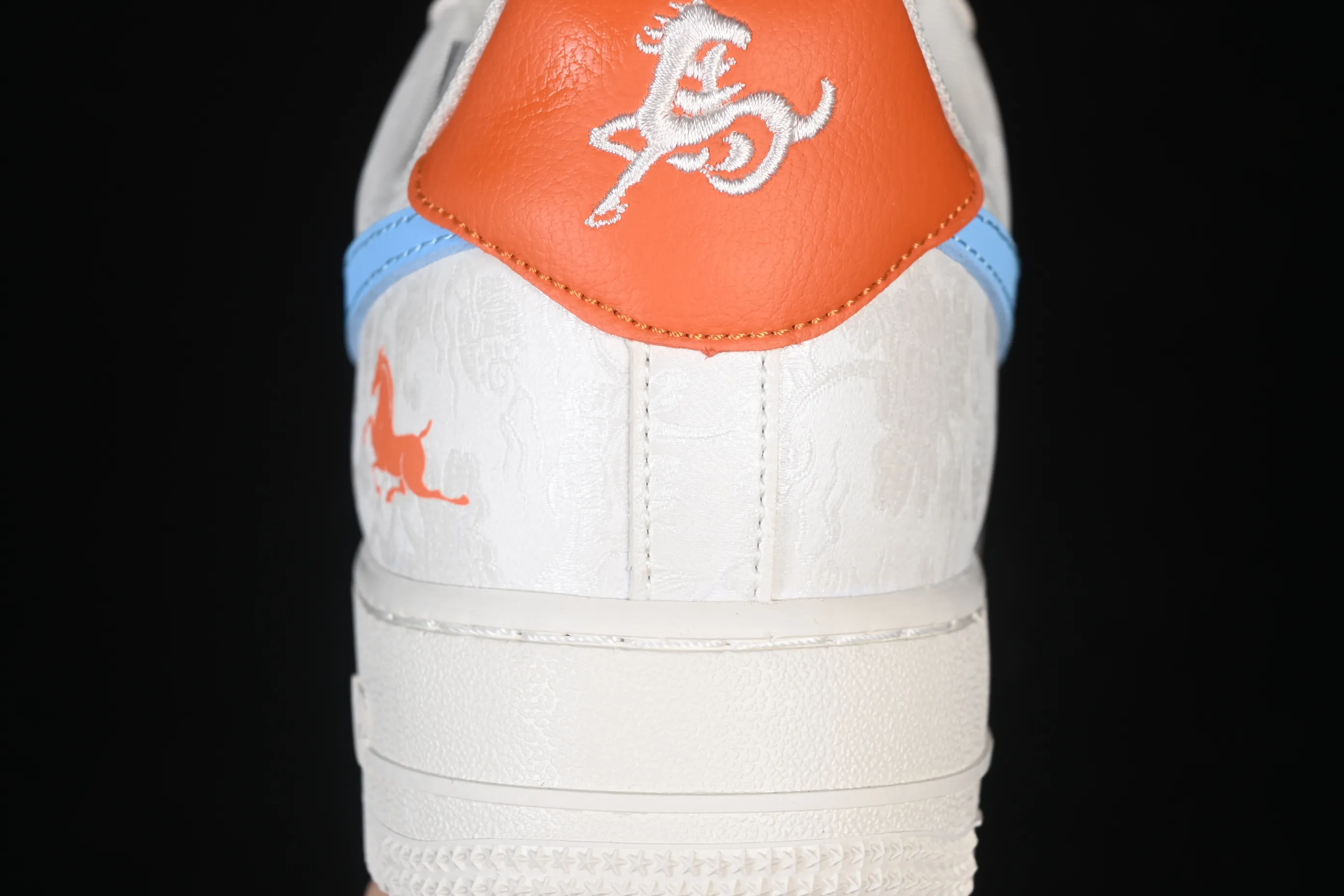 All Categories Nk Air Force 1 Air Force Series Nk Air Force 1 Low Air Force Low Nike Air Force 1'07 Low Co-branded Year of the Horse limited color splicing silk Air Force 1 low-top casual sneakers FV3694-100